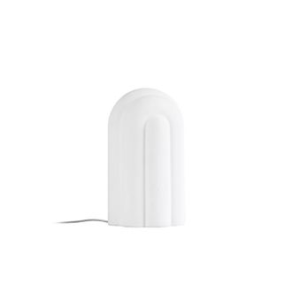 Lucande Lucande L&aacute;mpara De Mesa Led lunja En Blanco Vidrio