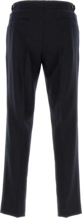 Brioni Mens Firenze Trousers Navy Wool