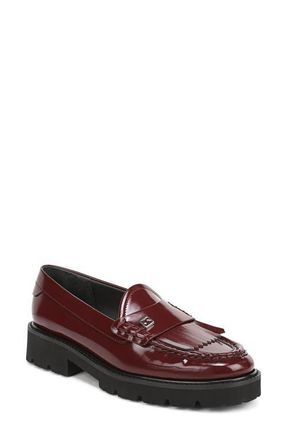 Franco Sarto Simone Kiltie Loafer in Wine at Nordstrom, Size 5.5