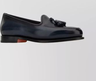 Santoni andrew loafers tassel detail
