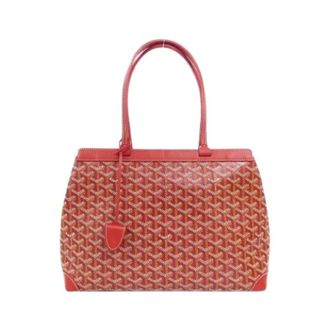 Goyard Pre-owned Belchasse Coated Canvas Tote Bag - Pre-owned - Mujer - Rojo - ONE SIZE