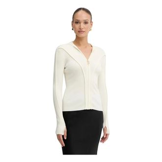 Victoria Beckham Donna, Maglie, Beige, L, new