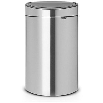 Brabantia Touch Bin New Pattumiera, 40 l, Inox Satinato