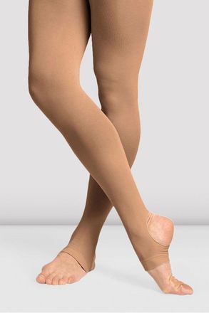 Bloch BLOCH Ladies Contoursoft Stirrup Tights, Bloch Tan