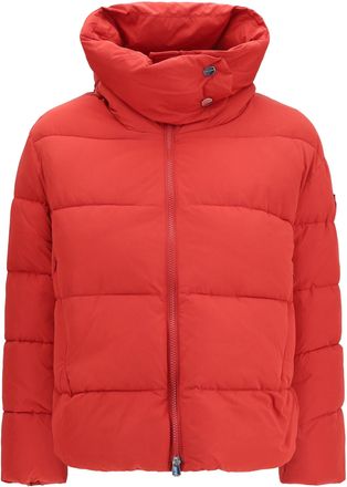 Pinko Womens Down Jacket Giza Rio Red Outer: Nylon Puffer
