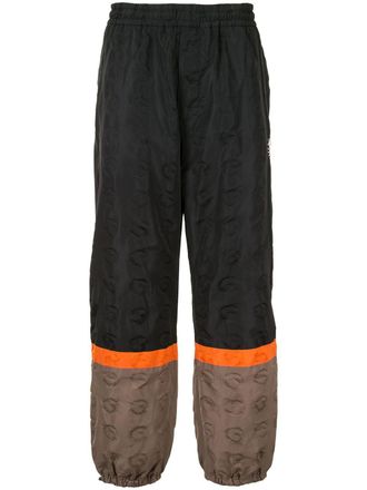 Undercover colour-block track pants - Black