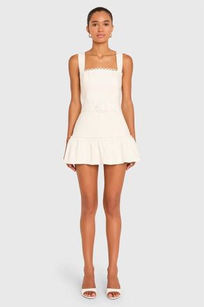 Amanda Uprichard Lena Romper In White