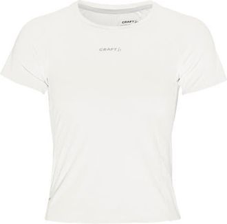 Craft Crewneck Cropped Running T-Shirt in White at Nordstrom, Size X-Large