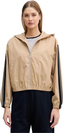 Benetton Bomberjack - Dames - Zomerjassen - Bruin - L - Katoen - Jassen