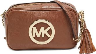 Michael Kors Borsa a tracolla in pelle - Marrone