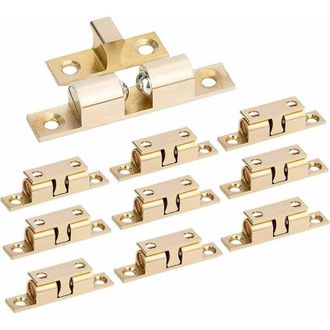 OEM Pestillo Y Cerrojo Pestillo De Puerta De Bola Doble De Lat&oacute;n Con Tornillos Pestillo De Rodillo Doble Para Armario Pestillo Para Armario Para Armario D