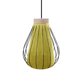 Tosel Suspensi&oacute;n,amarilloa90xd28xp28cm