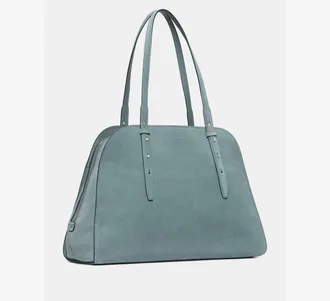 Kate Spade New York Womens Maise Suede Carryall Bag in Blue | Suede