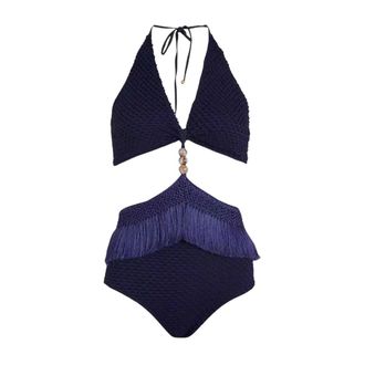 PatBo Patbo, Dames, Badkleding, Blauw, Maat: XS Zijde