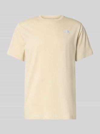 The North Face Regular Fit T-Shirt aus Baumwoll-Mix Modell EVOLUTION in Offwhite, Gr&ouml;&szlig;e XXL