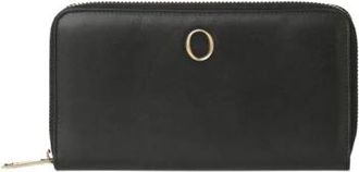Orciani Zip Around Soft Wallet - Dames - Portefeuilles - Zwart - ONE Size - Leer - Accessoires