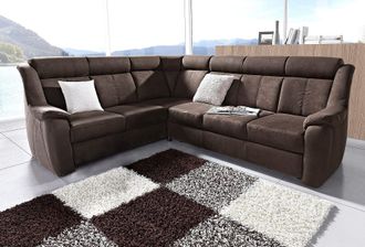 Sit&more Ecksofa »Basel L-Form« wahlweise mit Relaxfunktion