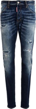 Dsquared2 Slim Fit Jeans, male, Blue, W26, One Life One Planet Cool Guy Jeans