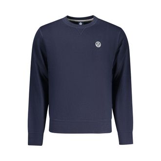 North Sails Blauwe Katoenen Heren Sweatshirt