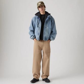Levi's 578 Jeans Mens Wild Tigers Eye Cotton Wide Leg Relaxed Baggy Fit JAX1458