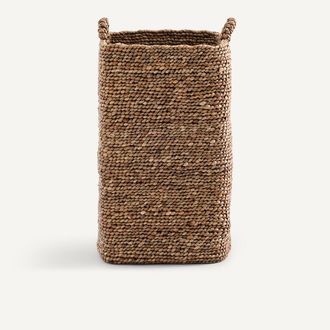 AM.PM Gevlochten mand van waterhyacint, groot model, RAGA