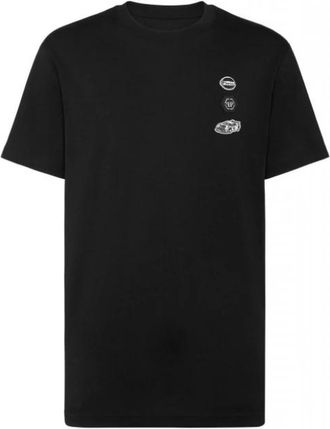 Philipp Plein Heren, Tops, Zwart, Maat: 2XL Jersey