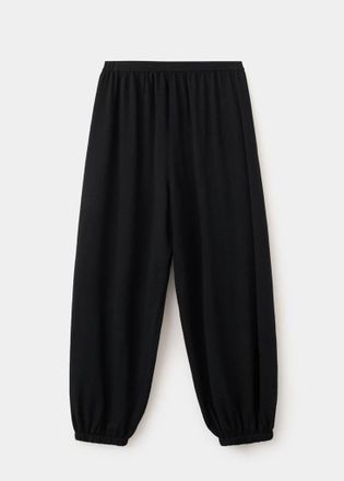 Mango Pantaloni harem vita media nero - Donna - XXS - MANGO