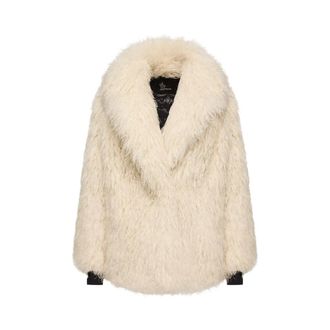 Moncler Malenco Gewatteerde Jas - Dames - Jassen - Beige - Maat: XS Zijde