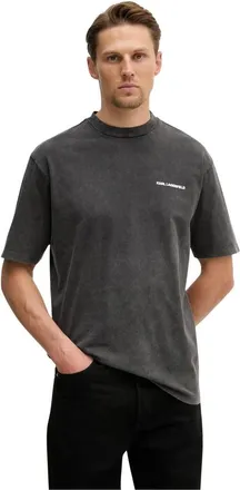 Karl Lagerfeld Uomo, Top, Grigio, S, new