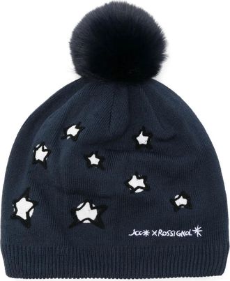 Rossignol x JCC Missy beanie hat - women - Acrylic/Polyester - One Size - Blue