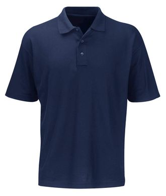 Fastrack PS240 Ultra: Polo Shirt Heavy Weight 50% Polyester 50% Cotton Pique Fabric (Navy, 3XL)