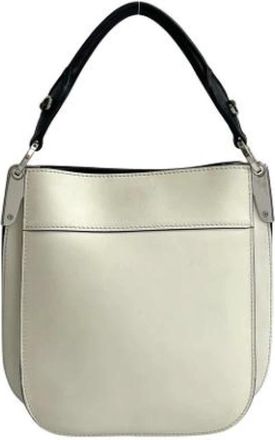 Prada Pre-owned Cross Body Bags, female, White, Size: ONE SIZE Pre-owned Vintage Cross Body Bag