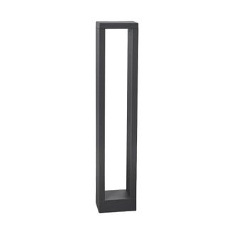 Lucande Lucande - L&aacute;mpara Led Para Exterior jupp En Negro De Aluminio
