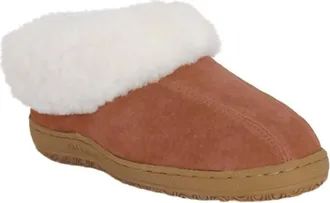 Old Friend Footwear Womens Juliet Slipper In Chestnut