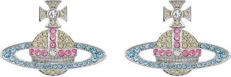 Vivienne Westwood Kika Embellished-orb Stud Earrings - Multicoloured - One Size
