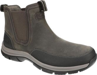 Clarks mens Walpath Easy, Taupe Leather, 8