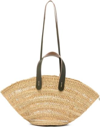 Muu&ntilde; Chantelle Straw Bag