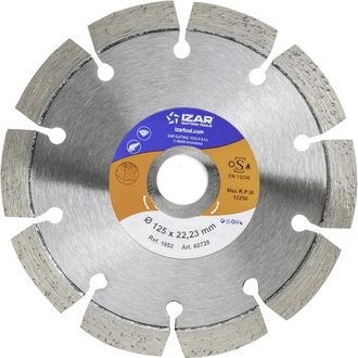Izar Izar - Disco Diamante Segmentado Laser Profesional - 1852 - 350 X 10 Mm (agujero Trou 20,00 Hole)