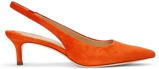 Ralph Lauren LOLAH II SUEDE SLINGBACK PUMP