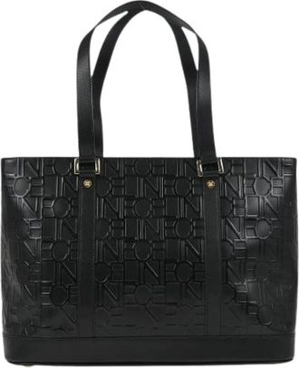 Celine Pre-owned Tote Bags, female, Black, Size: ONE SIZE Pre-owned Leather Tote Bag