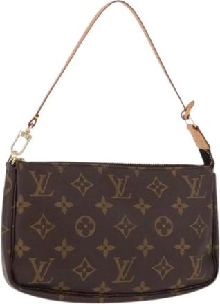 Louis Vuitton Pre-owned Monogram Canvas Pouch - - Pre-owned - Donna - Marrone - ONE SIZE