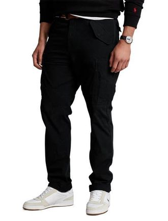 Polo Ralph Lauren Big & Tall Cargo Pants in Polo Black at Nordstrom, Size 44 30
