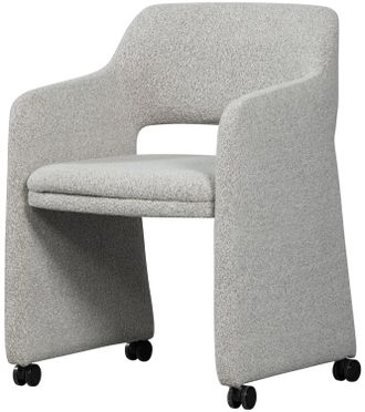 De Eekhoorn Design Armlehnstuhl Lyrico mit Rollen