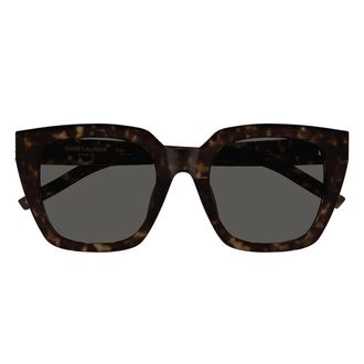 Saint Laurent Sunglasses Sl M143 002 Brown/Gray Women