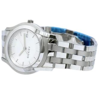 Gucci Pre-owned Vintage Polshorloge - Heren - Pre-owned - Wit - Maat: ONE Size