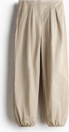 H&M Hose aus Nylon mit Balloon Leg - Beige
