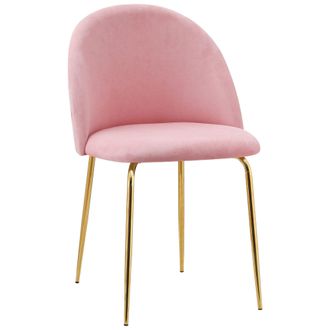 OEM Silla Fargo Gold Velvet Rosa