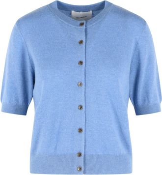 Lisa Yang Marene Light Blue Cashmere Cardigan