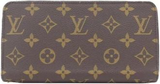 Louis Vuitton Pre-owned Vintage Long Wallet (bi-fold) - Dames - Vintage Accessoires - Bruin - ONE Size - Vintage