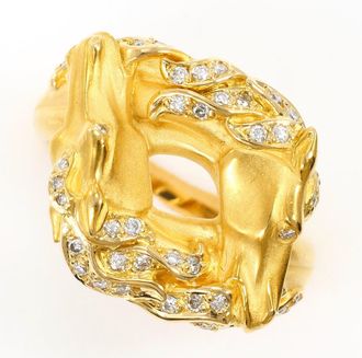 C&A Unbranded (18K) Band Ring (Pre-Owned)
